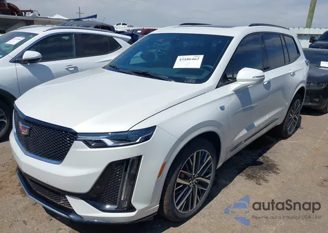 2025 Cadillac Xt6 Awd Sport z USA, uszkodzony, nr VIN 1GYKPGRSXSZ111701